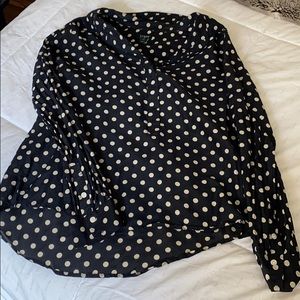 J Crew Factory Button Down Blouse